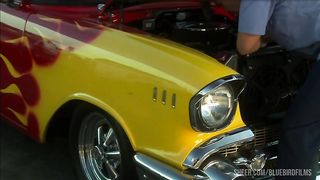 Female Mechanic Sharon Wild Works On A Dick Instead Of A Car