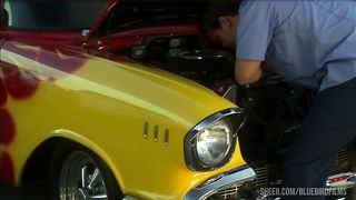 Female Mechanic Sharon Wild Works On A Dick Instead Of A Car