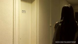 Gorgeous girl with clear eyes gets fucked by a naughty male