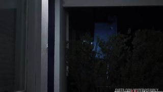 Wife Tells Random Stranger "Go With the Flow" When Hubby Watches from Closet