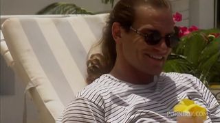 Sexy Brunette Vanda Gets Fucked Outside in The Garden