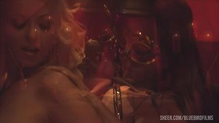 Sexy Lesbian Models Jana Cova and Teanna Kai In Hot Lesbian Scene