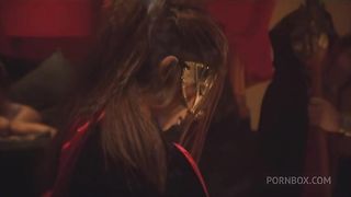 Melody Max Gets Fucked In A Ceremony As masked Onlookers Watch