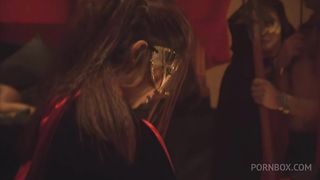 Melody Max Gets Fucked In A Ceremony As masked Onlookers Watch