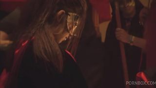 Melody Max Gets Fucked In A Ceremony As masked Onlookers Watch