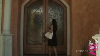 India stops by to help Elaina Raye pass her class and the type of assistance She is given is more pleasurable than she expected