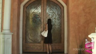 India stops by to help Elaina Raye pass her class and the type of assistance She is given is more pleasurable than she expected