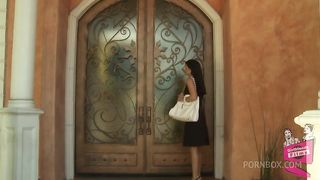 India stops by to help Elaina Raye pass her class and the type of assistance She is given is more pleasurable than she expected