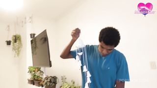 Fucking my asshole with his BBC