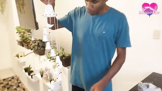 Fucking my asshole with his BBC