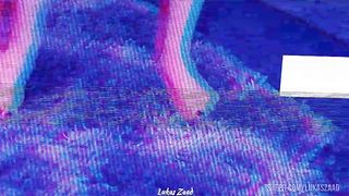 Fodendo o cuzinho rosa da casada que levou leitinho no cuzinho e na bucetinha