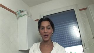 Italian Tranny Anna Hickiman Punishes Wardrobe Attendant