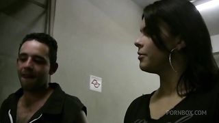 Latina Tranny Gets Mouth And Ass Filled Before Filling His Mouth With Cum