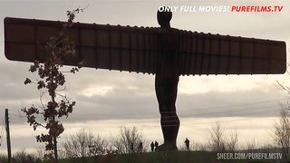 My polish stepsis ride my cock after shower and eat cum