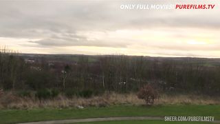 My polish stepsis ride my cock after shower and eat cum