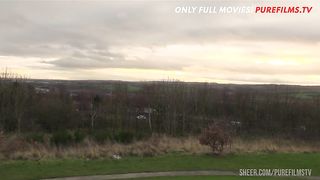 My polish stepsis ride my cock after shower and eat cum