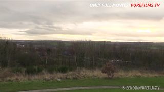 My polish stepsis ride my cock after shower and eat cum