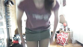 Dominated by my feet my ass and dirty pantyhose