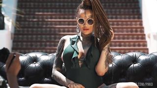 CANELA SEXY AND HORNY IN DOGGYSTYLE ANAL DESTRUCTION !!!