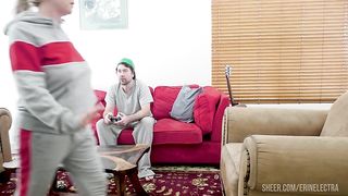 Stepmom Offers Ass to Appease Mad Stepson