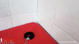Eu me masturbando em casa, pensando em voce amor.