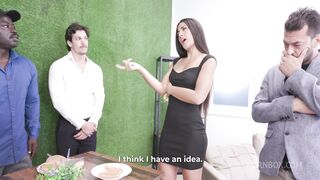 HORNY FOOD CRITIC WET, NURIA MILLAN, 4ON1, BALLS DEEP, DAP, MANHANDLE, MILK STUFF, ROUGH SEX, MONSTER BUTTROSE, PEE DRINK/SHOWER, CUM IN MOUTH, SWALLOW AH319