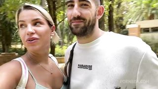 Angel rivas having sex with his bf in a park