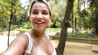 Angel rivas having sex with his bf in a park