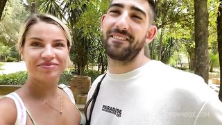 Angel rivas having sex with his bf in a park