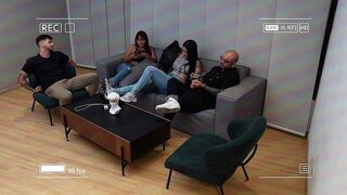 CHEATING LATINA WITH A BIG BUTT IS CAUGHT ON CAMERA FUCKING HER BOYFRIEND S BEST FRIEND S HUGE COCK