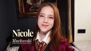 HERMIONE NICOLE MURKOVSKI GETS MAGICALLY UNDRESSED AND ASS-FUCKED BY MARTIN SPELL