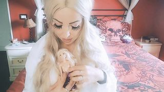 barbie doll and barbie