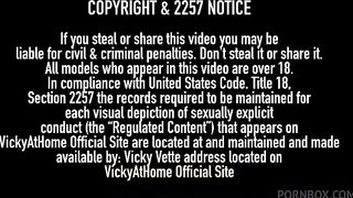 Horny Interview With Gorgeous Lesbians Vicky Vette And Kate England!