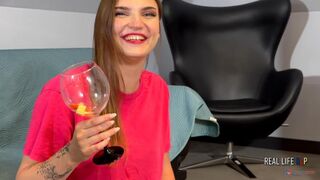 REAL LIFE PORNO 98: TEEN ADRIANA SILK - FIRST RIMMING, ANAL, PISS DRINKING AND HARD SEX.