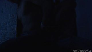 Tattooed Tranny Ruby Is Taught Submission By Masterful Male Cock