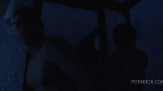 Tattooed Tranny Ruby Is Taught Submission By Masterful Male Cock