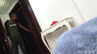 Bossy Latina Tranny Mayra Gets Treated To Black Master Sperm Blaster