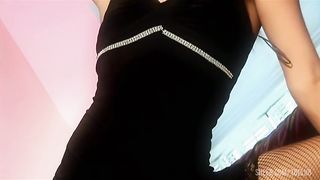 T-Girls Has a Hard Cock While Getting Fucked in the Ass