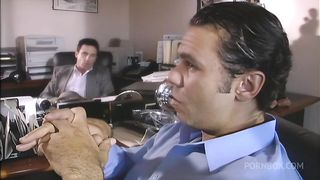 Blonde With Big Tits, Brittney Skye, Gets Her Slit Fucked At The Office