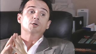 Blonde With Big Tits, Brittney Skye, Gets Her Slit Fucked At The Office