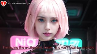 You Pick Up A Hot Cyberpunk Waitress In A Night Club In Tokyo POV - Uncensored Hyper-Realistic Hentai Joi, With Auto Sounds, AI [16 min Video + 79 4k Images (35 Naked)]