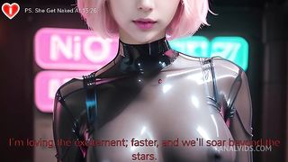 You Pick Up A Hot Cyberpunk Waitress In A Night Club In Tokyo POV - Uncensored Hyper-Realistic Hentai Joi, With Auto Sounds, AI [16 min Video + 79 4k Images (35 Naked)]