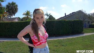 KIMBERLY LUSTS OVER COCK