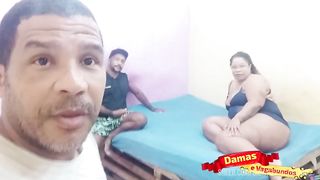 Sexo e revelacoes no estudio dama de vagabundo com Leo ogro, Lorraine exotica, Suzy furacao, Marcio Baiano e Eliane furacao - bastidores de gravacao parte 1