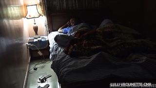 In the kitchen after waking up in the morning, she is caught by her neighbor having a morning fuck this morning before going to work