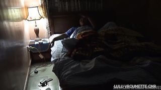 In the kitchen after waking up in the morning, she is caught by her neighbor having a morning fuck this morning before going to work