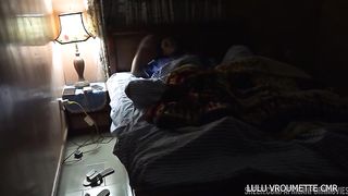 In the kitchen after waking up in the morning, she is caught by her neighbor having a morning fuck this morning before going to work