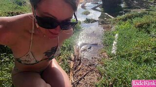 DIRTY COUPLE FUCKING IN BEACH CORNER - HORNY SLUT TREATMENT