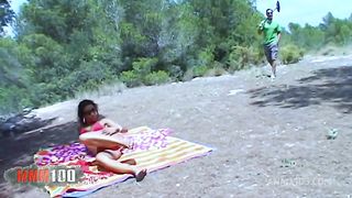 Hot Ebony Karla Sanchez With Perfect Body Gets Fucked In The Woods