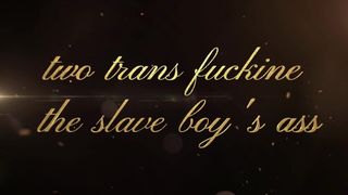 Eu Dani Santos e Alexia Ducan fodendo o submisso.